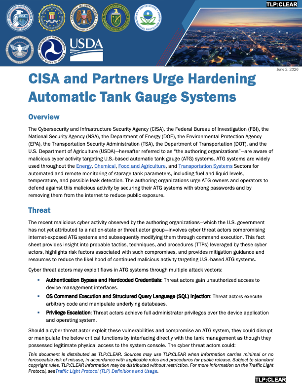 CISA Cybersecurity Advisories RSS Feed | OpenCTI Integrations | XTM Hub